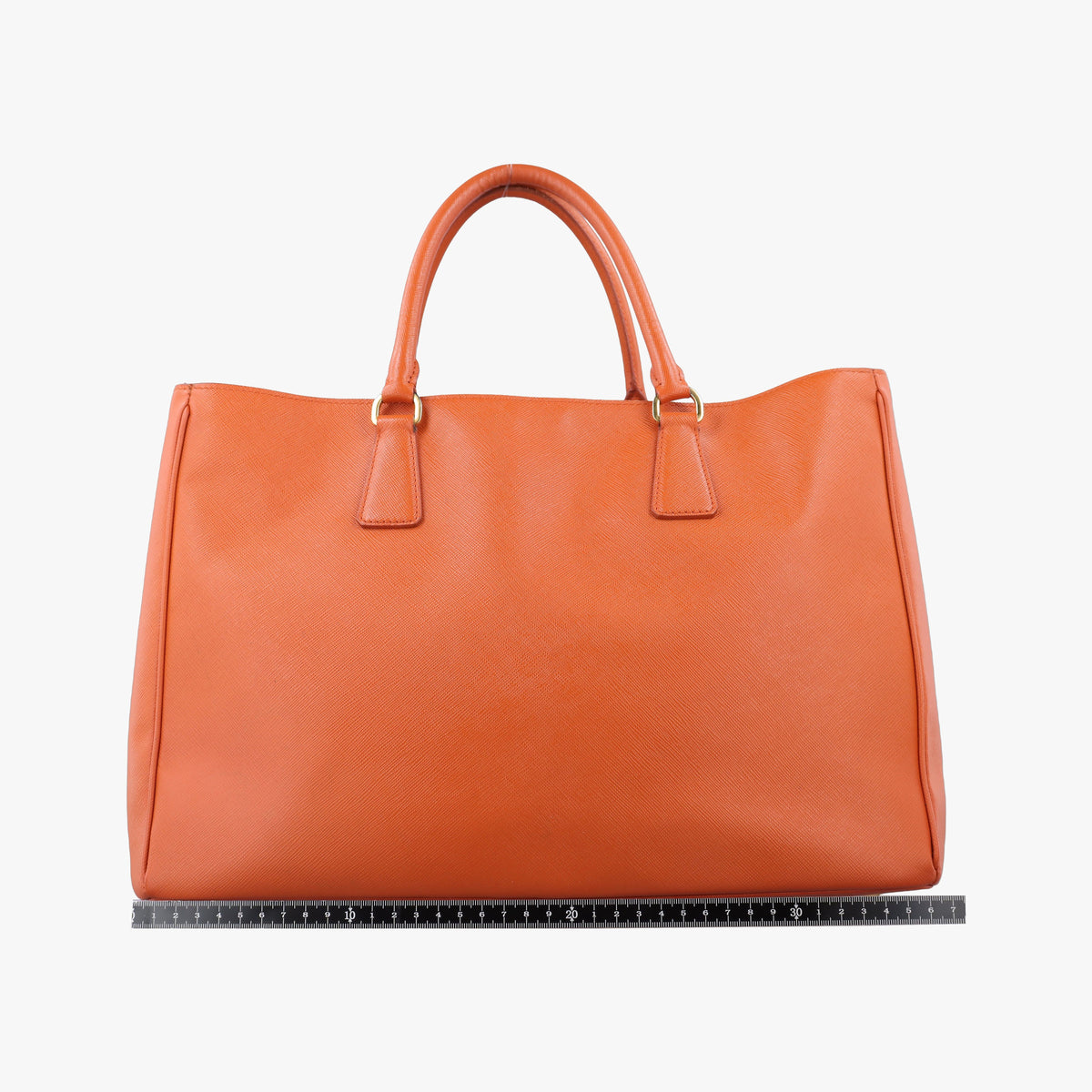 Secondhand Prada Galleria Orange SAFFIANO Leather BN1844 handbag | stylenewstar