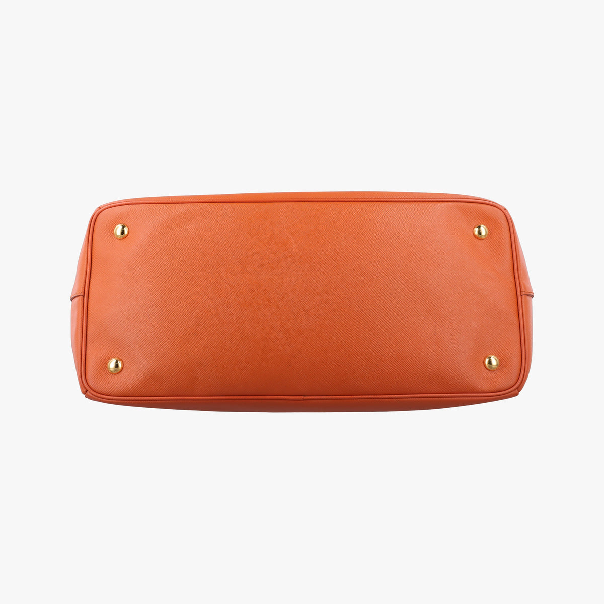 Secondhand Prada Galleria Orange SAFFIANO Leather BN1844 handbag | stylenewstar