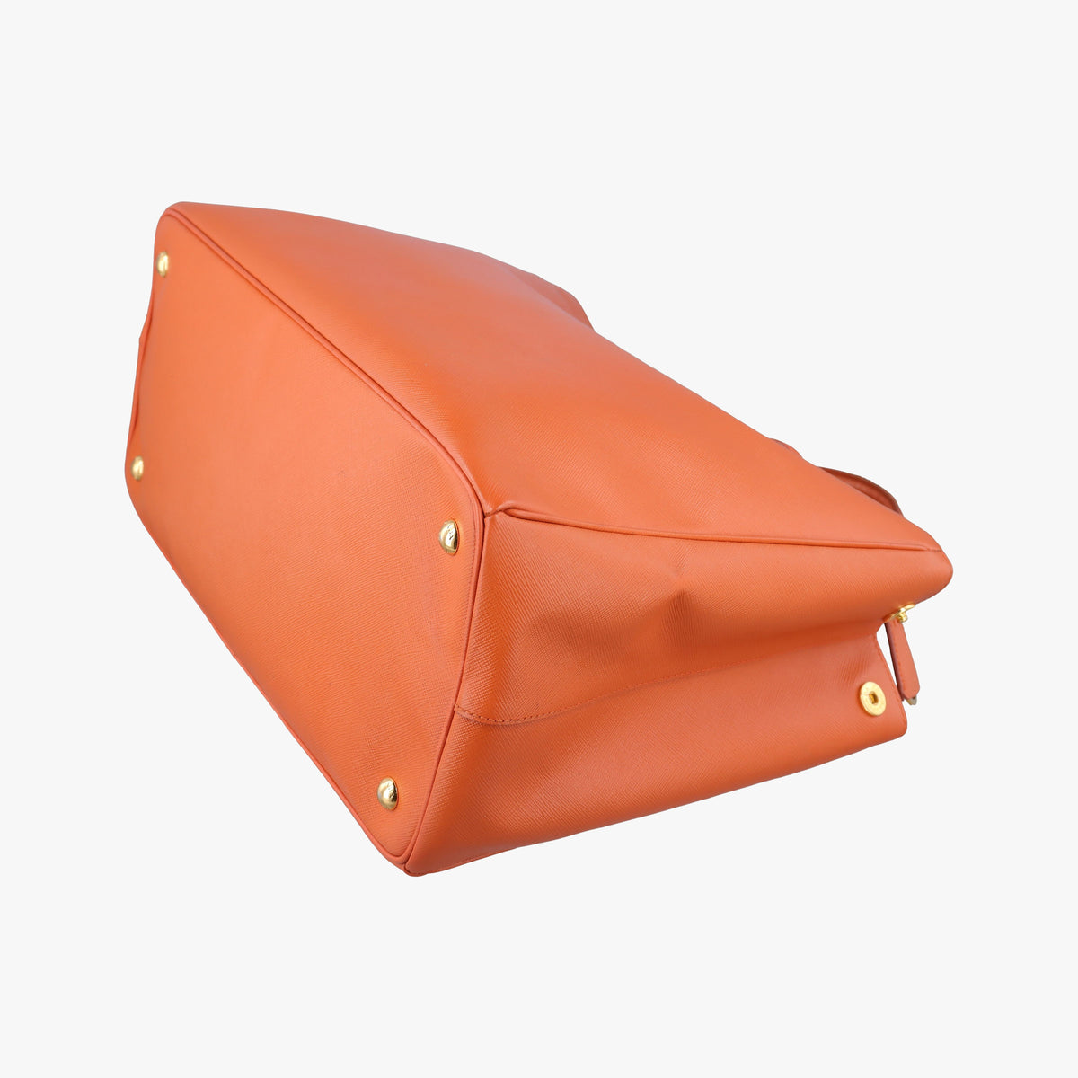 Secondhand Prada Galleria Orange SAFFIANO Leather BN1844 handbag | stylenewstar
