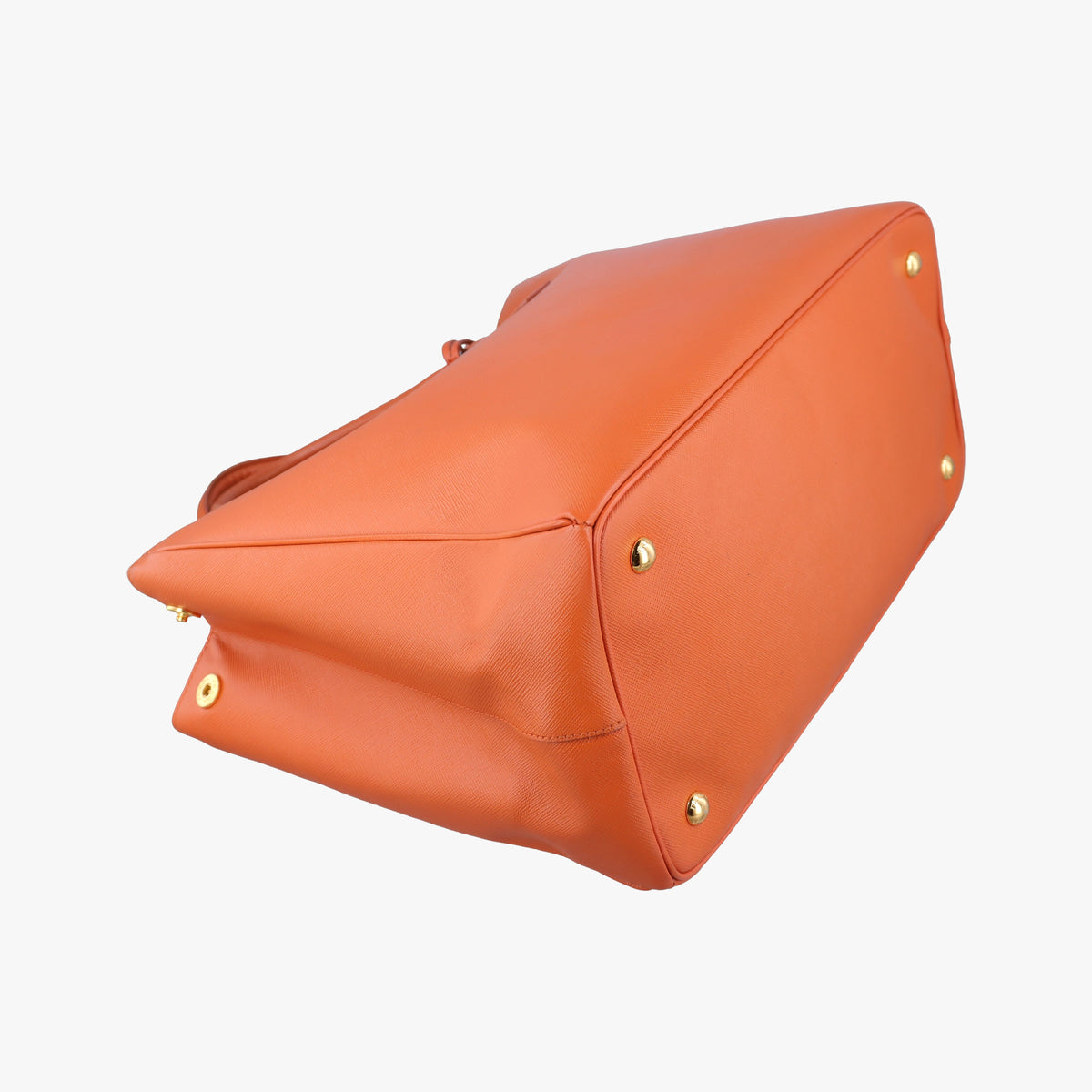 Secondhand Prada Galleria Orange SAFFIANO Leather BN1844 handbag | stylenewstar