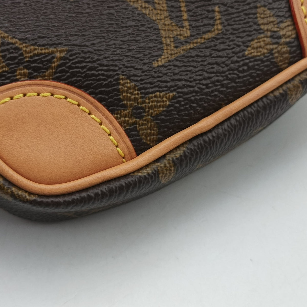 Pre-owned Louis Vuitton Game on Heart Paname Set brown×multi Monogram Canvas M57450 shoulderbag | stylenewstar