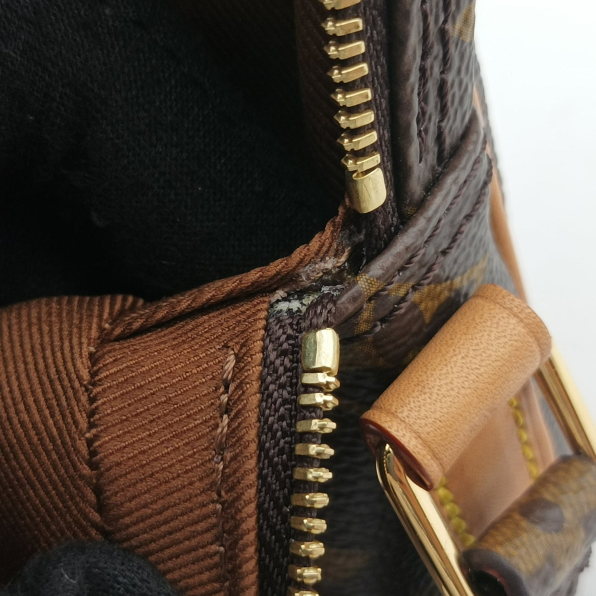 Pre-owned Louis Vuitton Game on Heart Paname Set brown×multi Monogram Canvas M57450 shoulderbag | stylenewstar