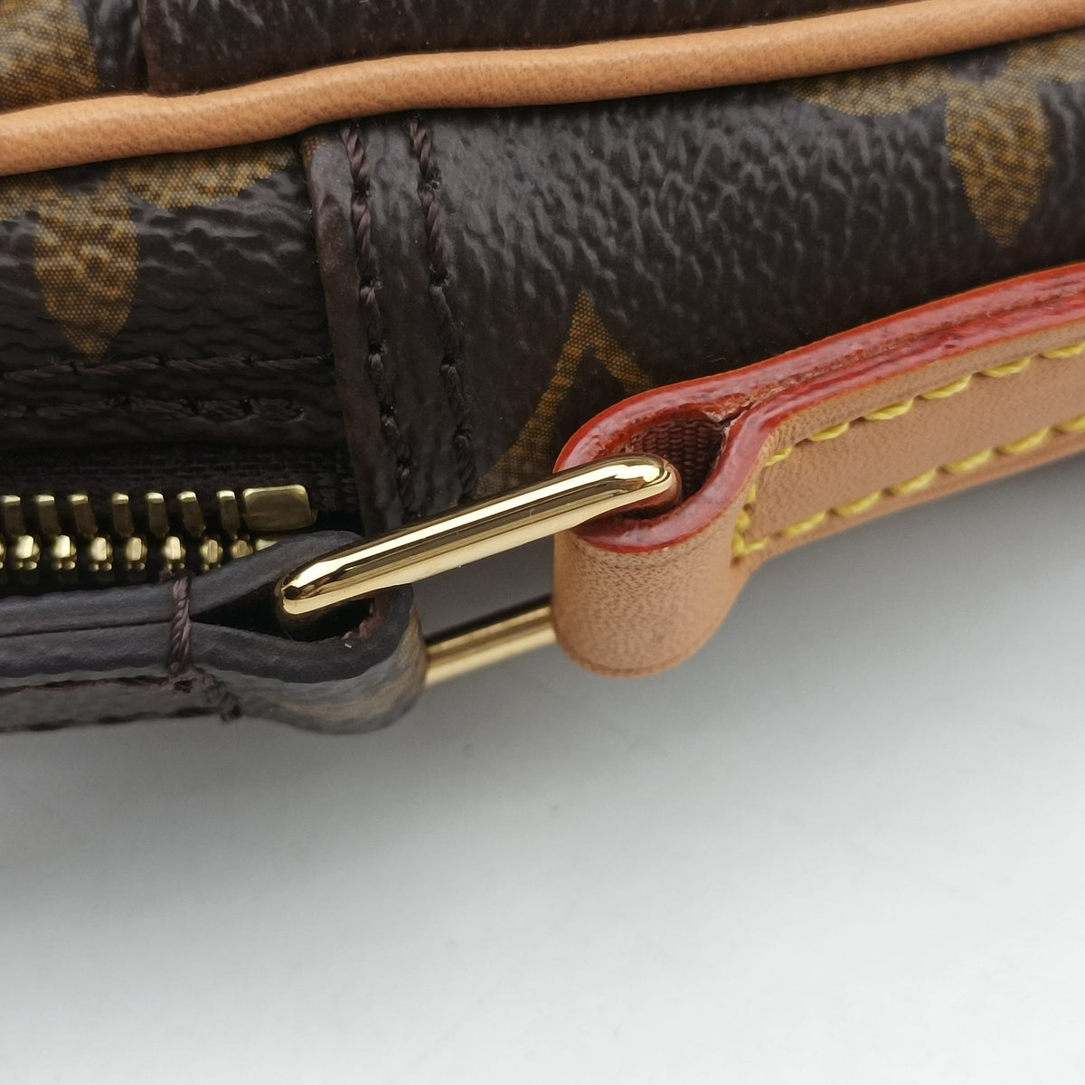 Pre-owned Louis Vuitton Game on Heart Paname Set brown×multi Monogram Canvas M57450 shoulderbag | stylenewstar