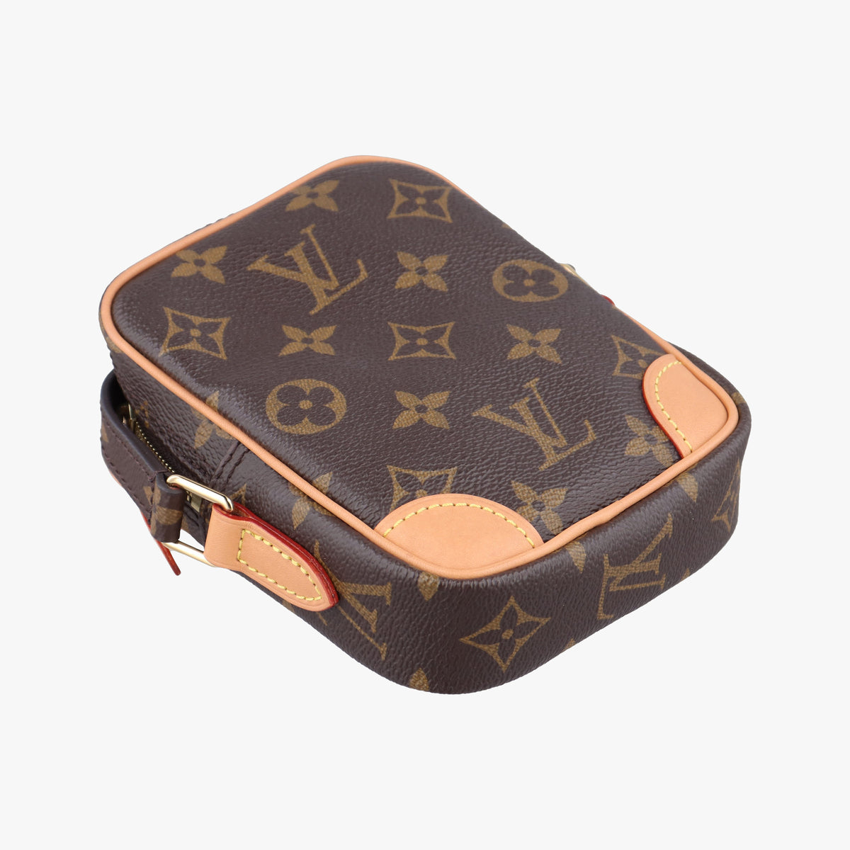 Pre-owned Louis Vuitton Game on Heart Paname Set brown×multi Monogram Canvas M57450 shoulderbag | stylenewstar
