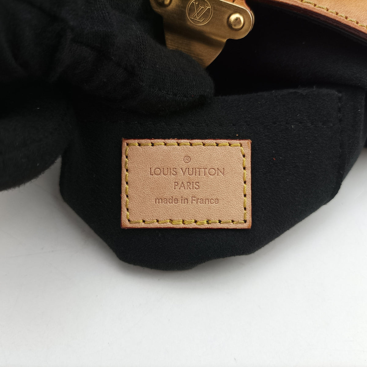 Pre-owned Louis Vuitton DUFFLE brown Monogram Canvas M43587 shoulderbag | stylenewstar