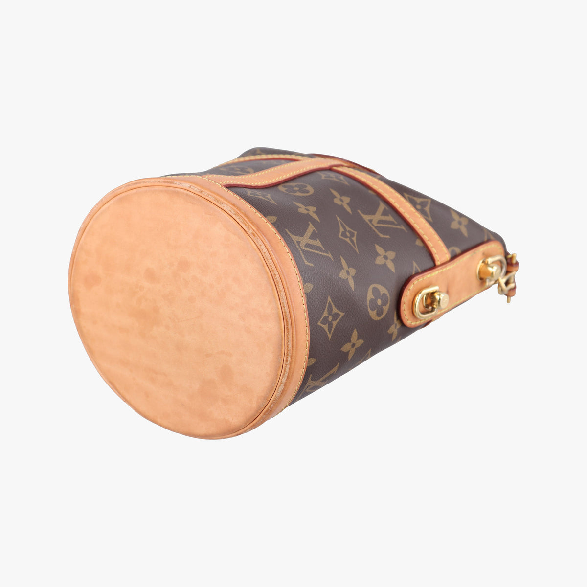 Pre-owned Louis Vuitton DUFFLE brown Monogram Canvas M43587 shoulderbag | stylenewstar