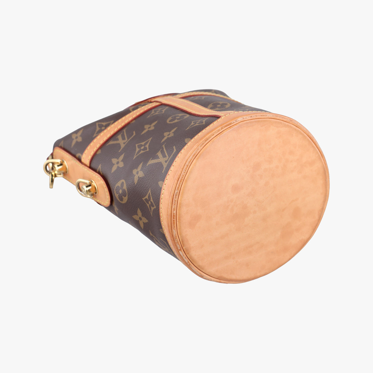 Pre-owned Louis Vuitton DUFFLE brown Monogram Canvas M43587 shoulderbag | stylenewstar