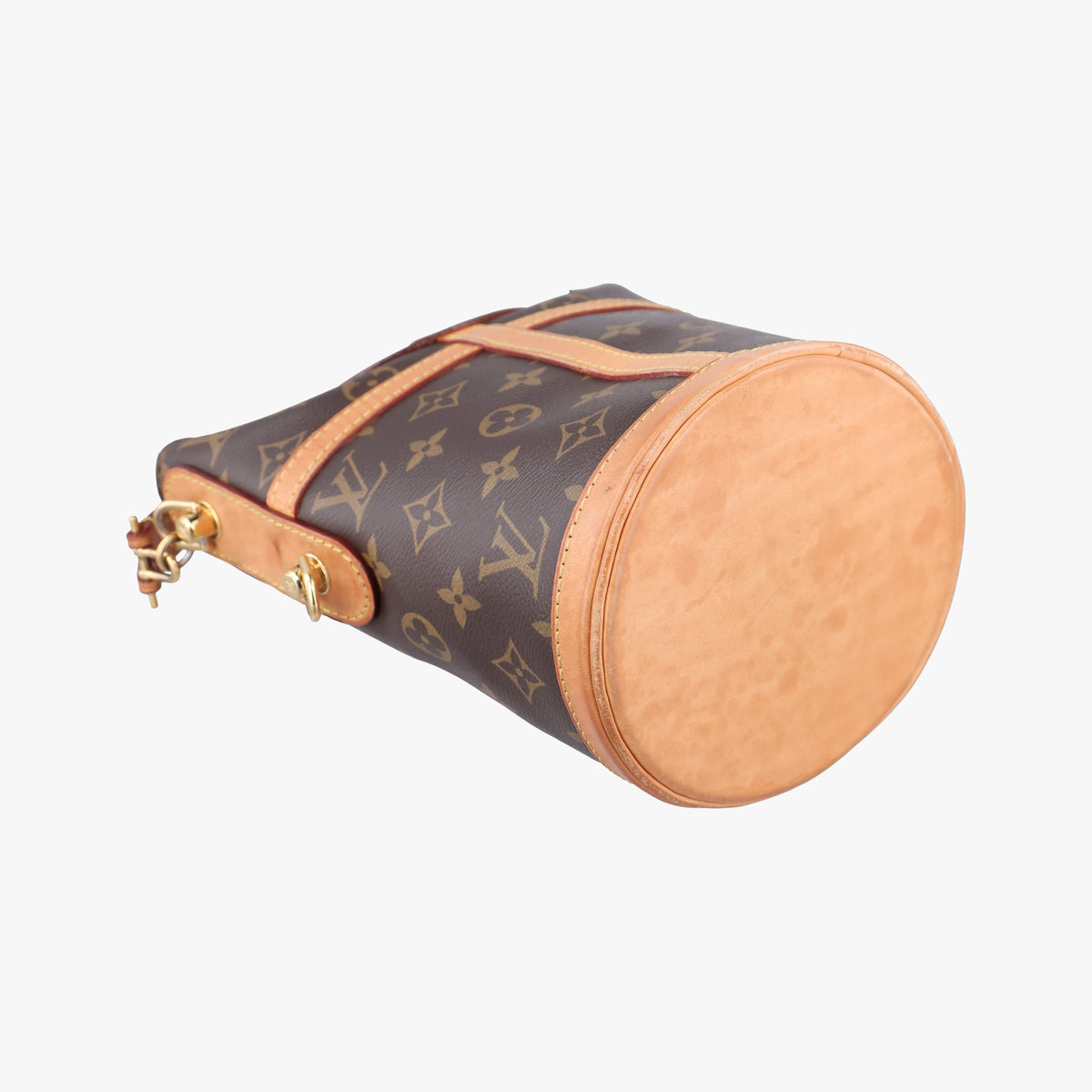 Pre-owned Louis Vuitton DUFFLE brown Monogram Canvas M43587 shoulderbag | stylenewstar