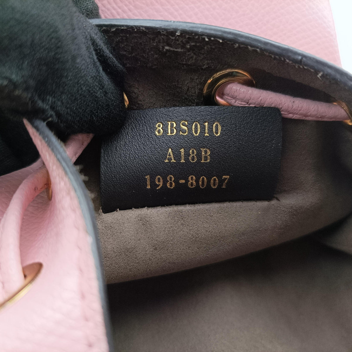 Secondhand Fendi Mon Tresor Mini Bucket Pink Leather 8BS010 shoulderbag | stylenewstar