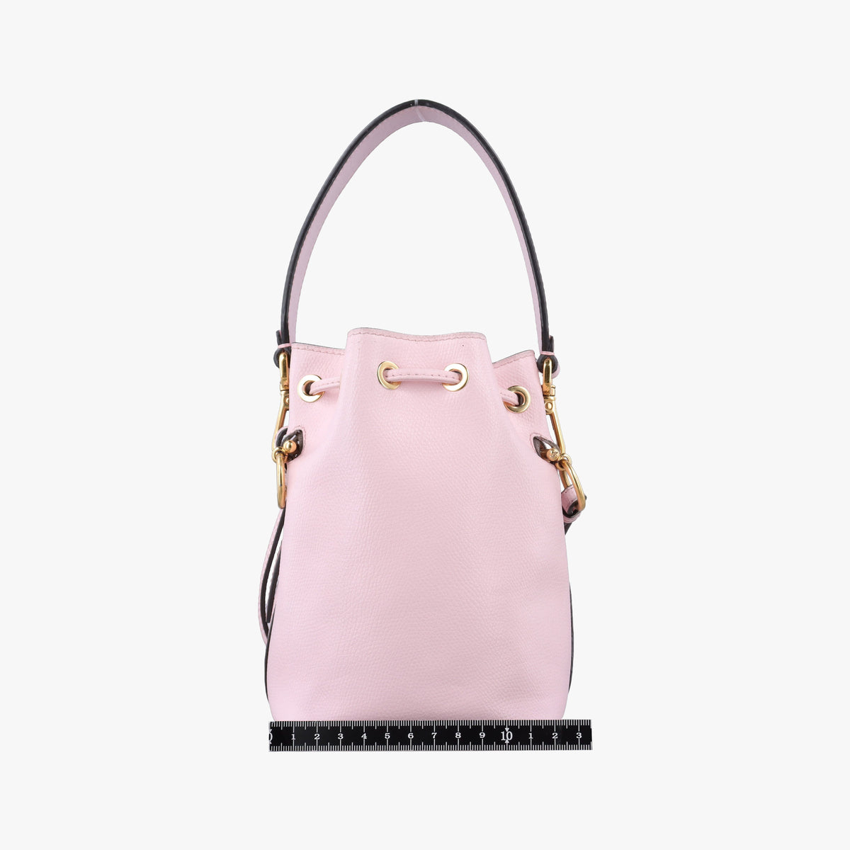 Secondhand Fendi Mon Tresor Mini Bucket Pink Leather 8BS010 shoulderbag | stylenewstar