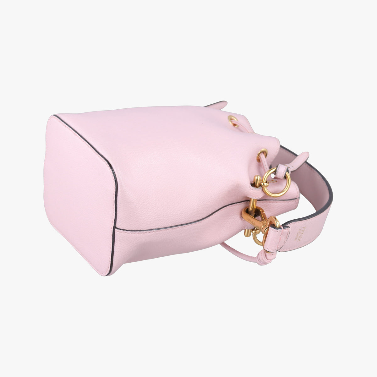 Secondhand Fendi Mon Tresor Mini Bucket Pink Leather 8BS010 shoulderbag | stylenewstar
