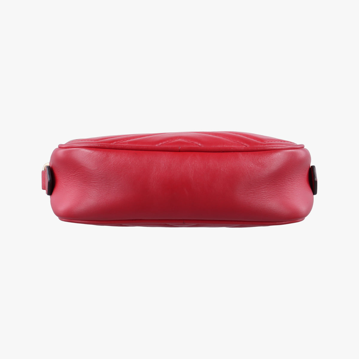 Pre-owned Gucci GG Marmont Red Leather 448065 shoulderbag | stylenewstar