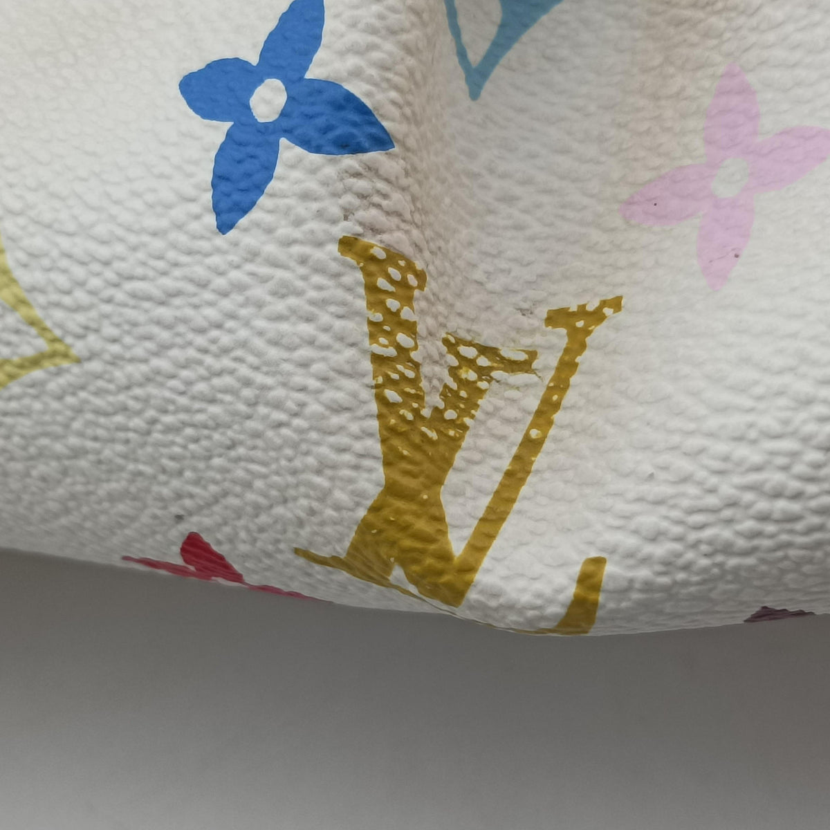 Secondhand Louis Vuitton JUDY MM white Monogram Multicolor M40255 shoulderbag | stylenewstar