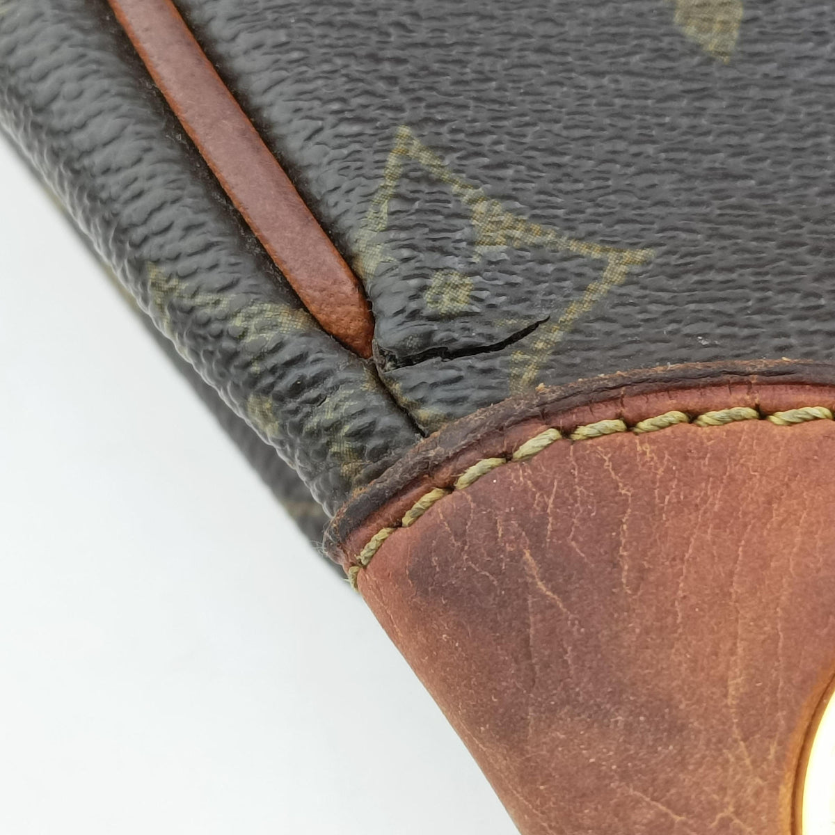 Secondhand Louis Vuitton GALLIERA PM Brown Monogram Canvas M56382 shoulderbag | stylenewstar