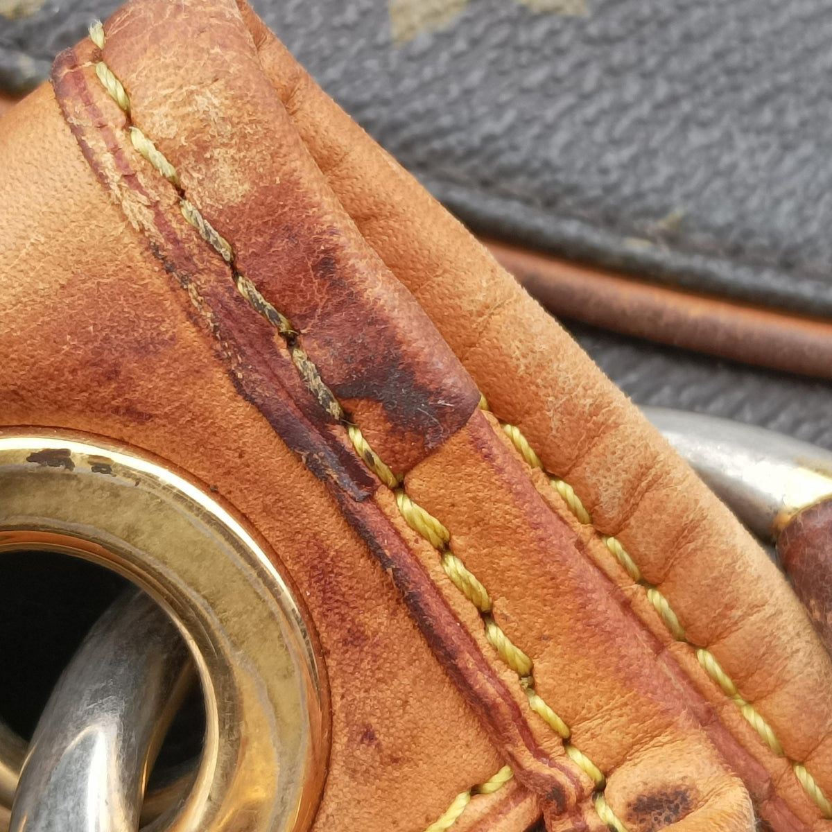 Secondhand Louis Vuitton GALLIERA PM Brown Monogram Canvas M56382 shoulderbag | stylenewstar