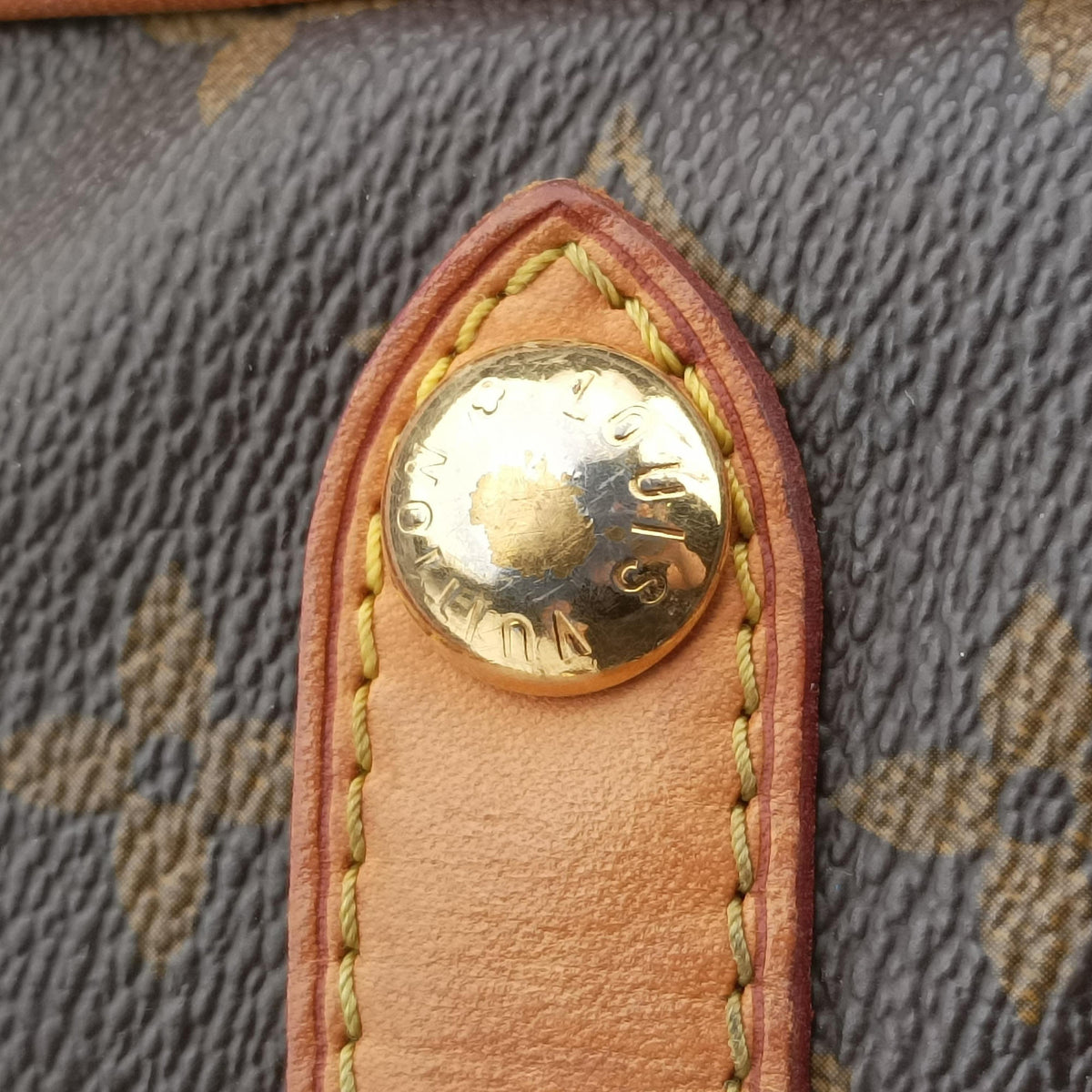 Secondhand Louis Vuitton GALLIERA PM Brown Monogram Canvas M56382 shoulderbag | stylenewstar