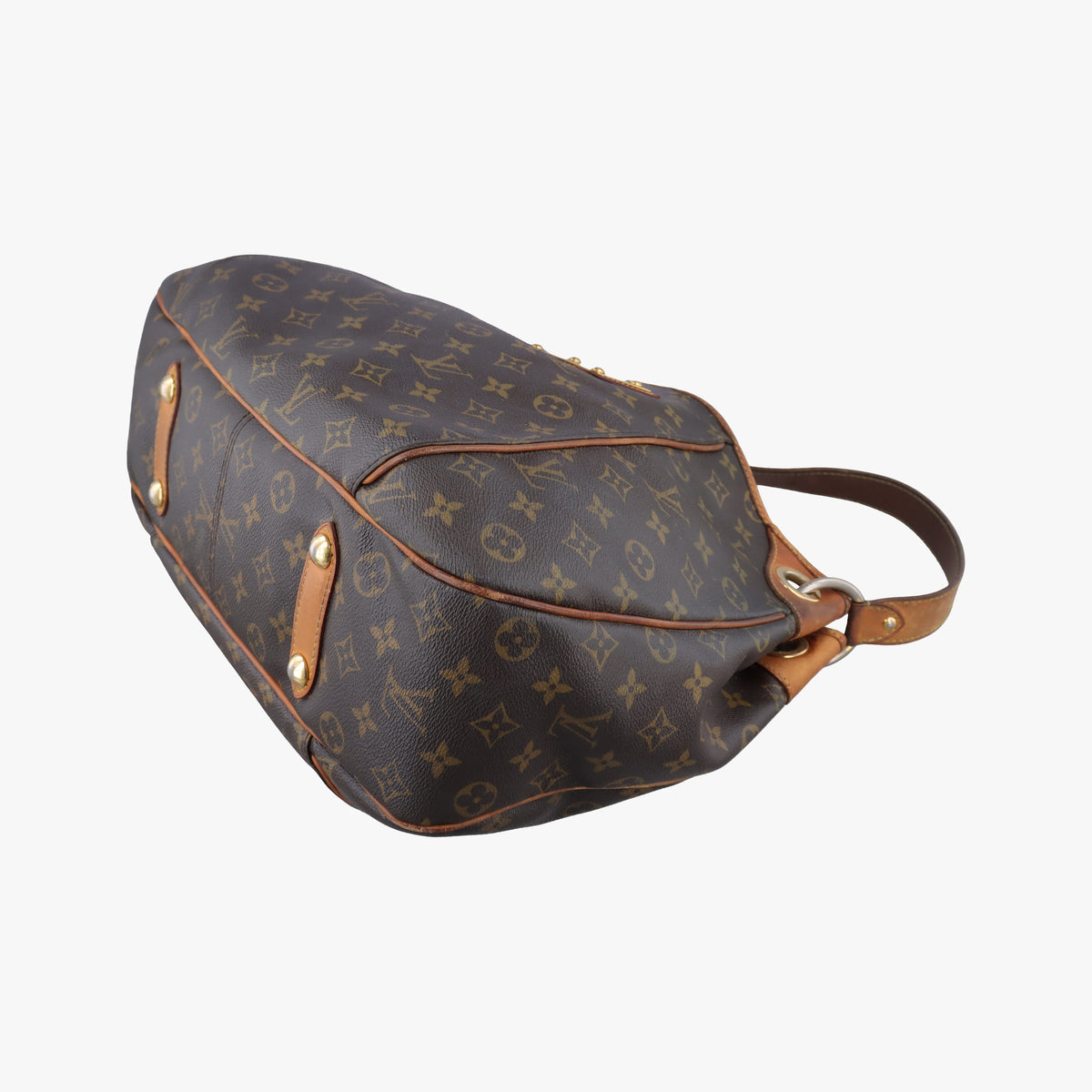 Secondhand Louis Vuitton GALLIERA PM Brown Monogram Canvas M56382 shoulderbag | stylenewstar