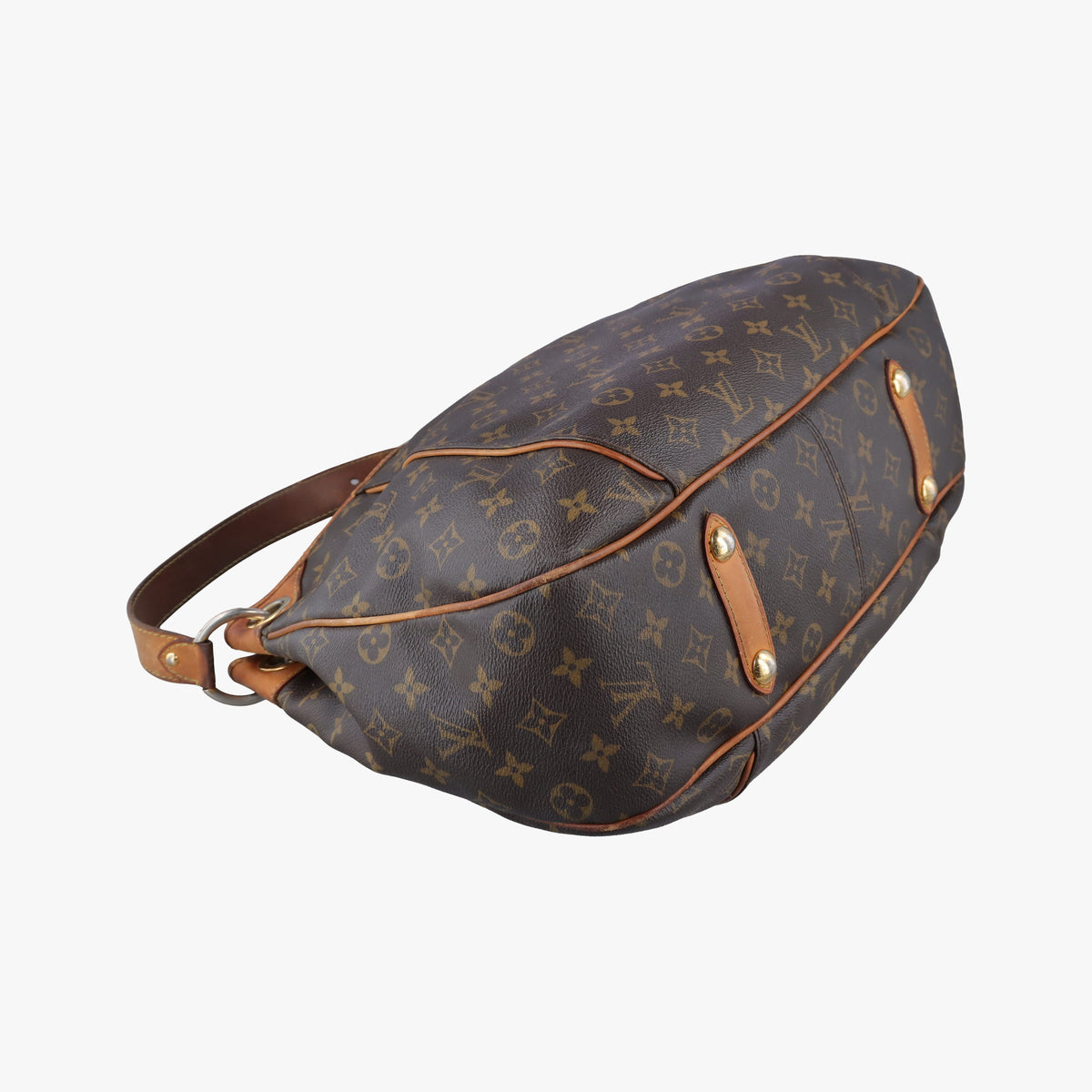 Secondhand Louis Vuitton GALLIERA PM Brown Monogram Canvas M56382 shoulderbag | stylenewstar