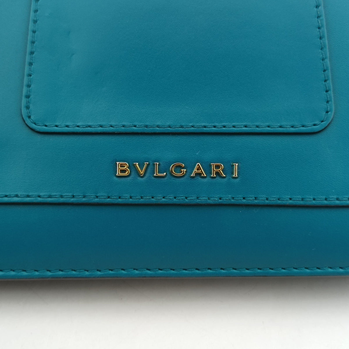 Vintage Bvlgari Serpenti Forever Blue leather  shoulderbag | stylenewstar