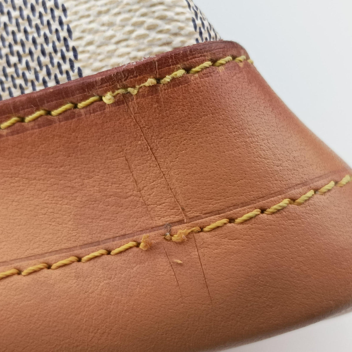 Pre-owned Louis Vuitton Noe Azur Damier Canvas N42222 shoulderbag | stylenewstar