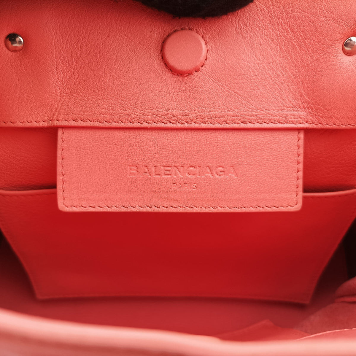 Pre-owned Balenciaga Papier A4 Orange Leather 370926 shoulderbag | stylenewstar