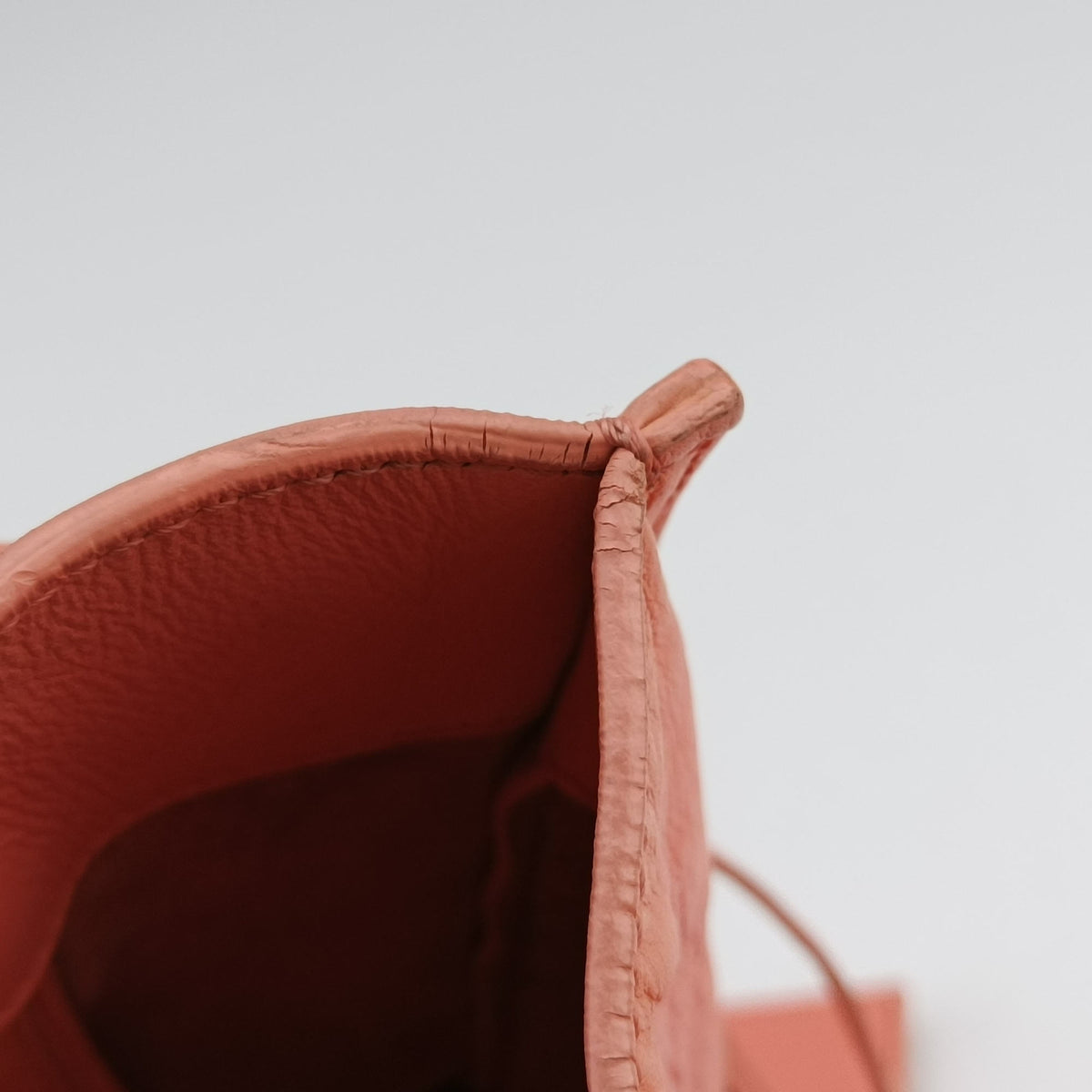 Pre-owned Balenciaga Papier A4 Orange Leather 370926 shoulderbag | stylenewstar