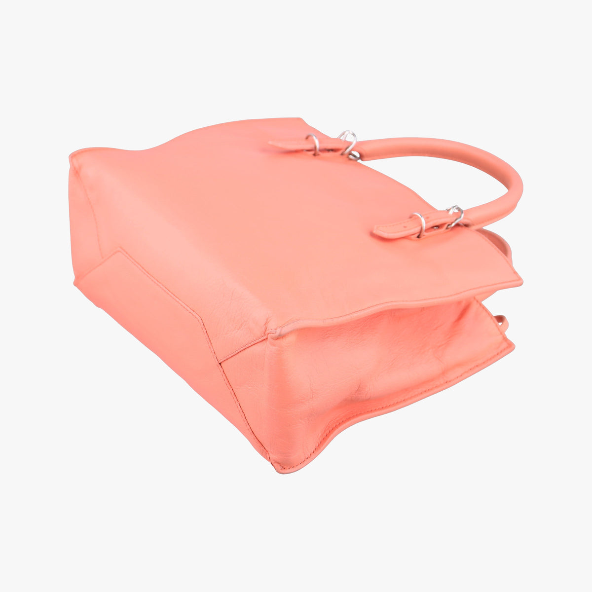 Pre-owned Balenciaga Papier A4 Orange Leather 370926 shoulderbag | stylenewstar