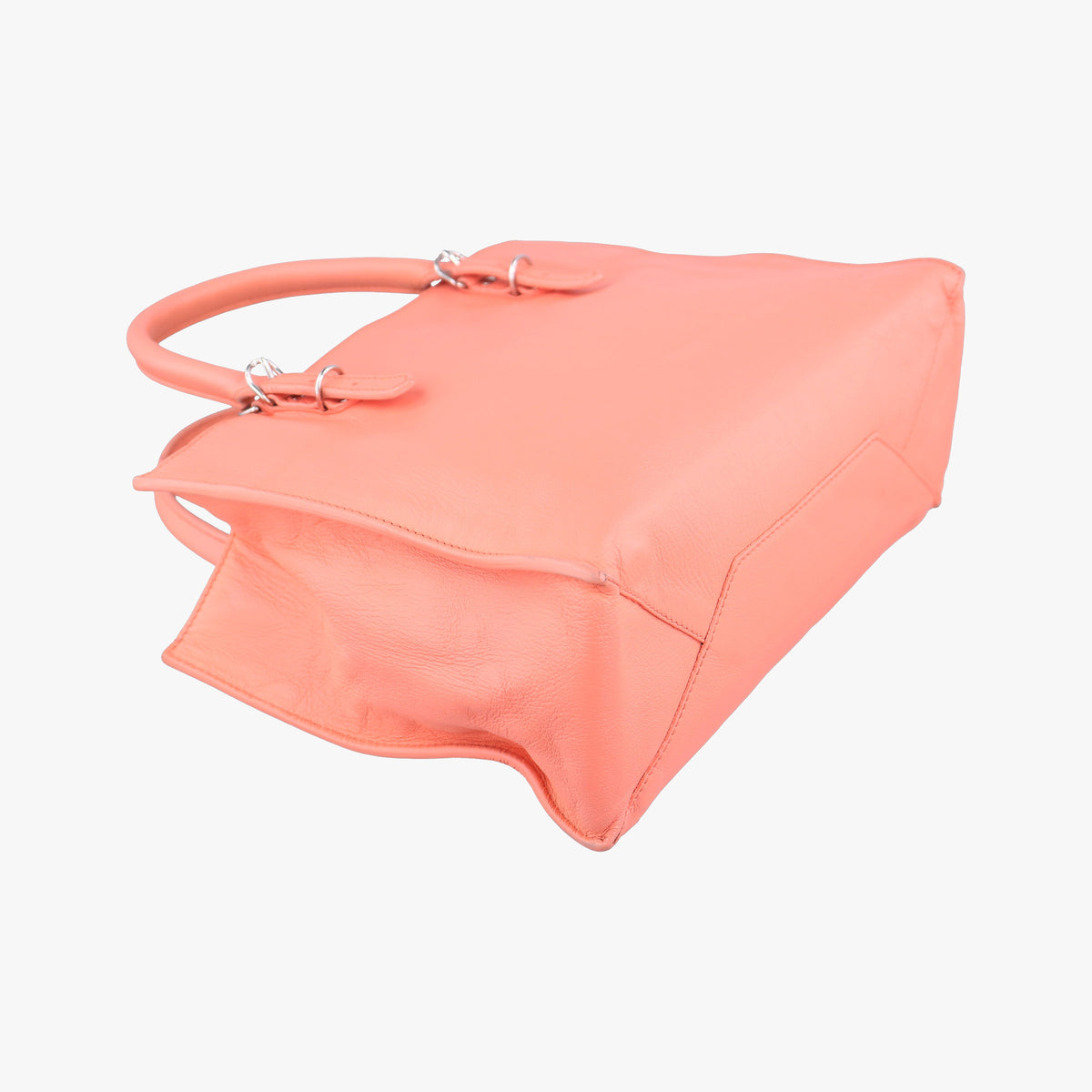 Pre-owned Balenciaga Papier A4 Orange Leather 370926 shoulderbag | stylenewstar