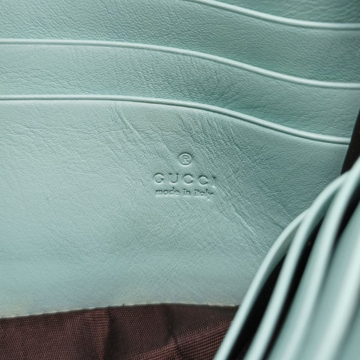 Secondhand Gucci Interlocking G Blue Leather 369664 shoulderbag | stylenewstar