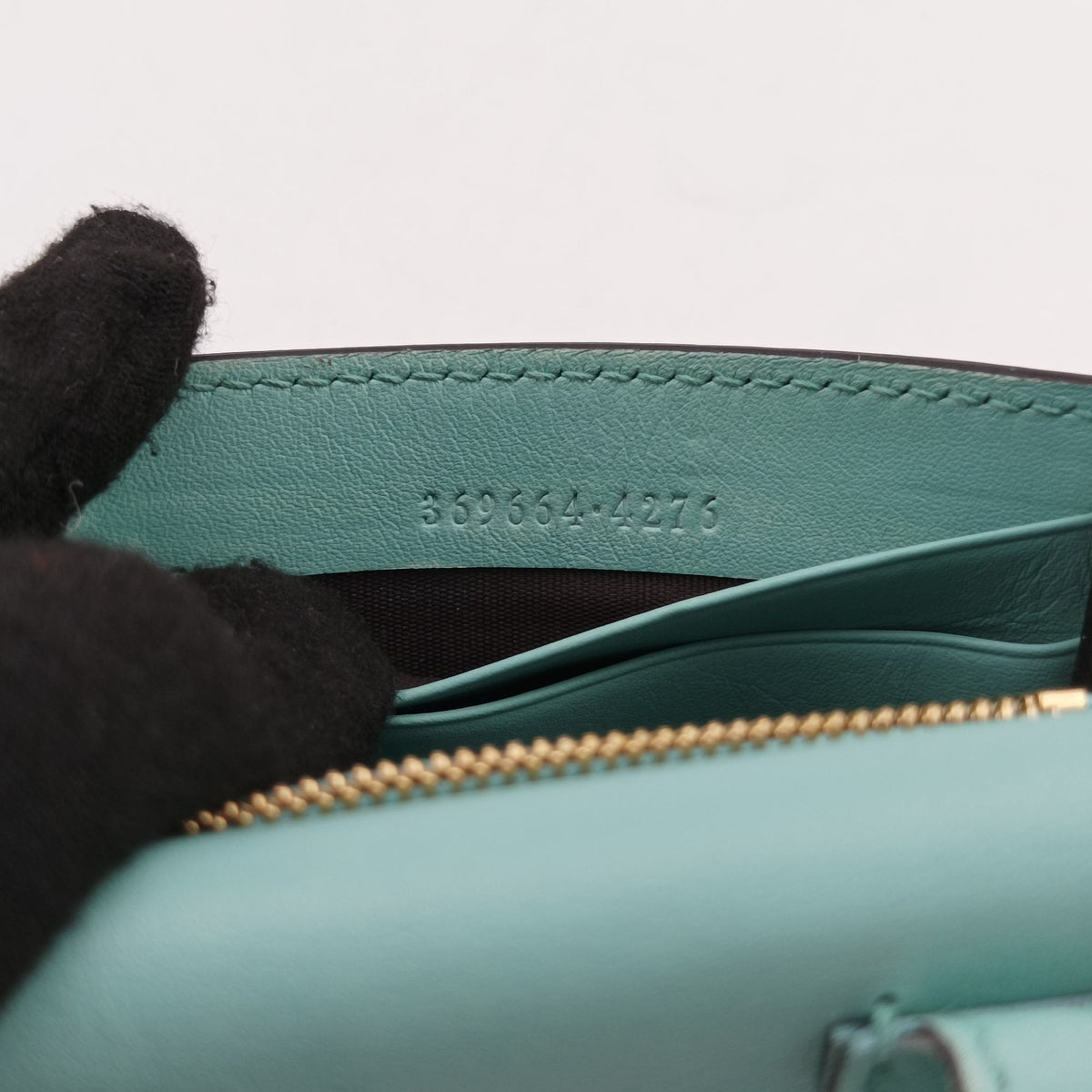 Secondhand Gucci Interlocking G Blue Leather 369664 shoulderbag | stylenewstar