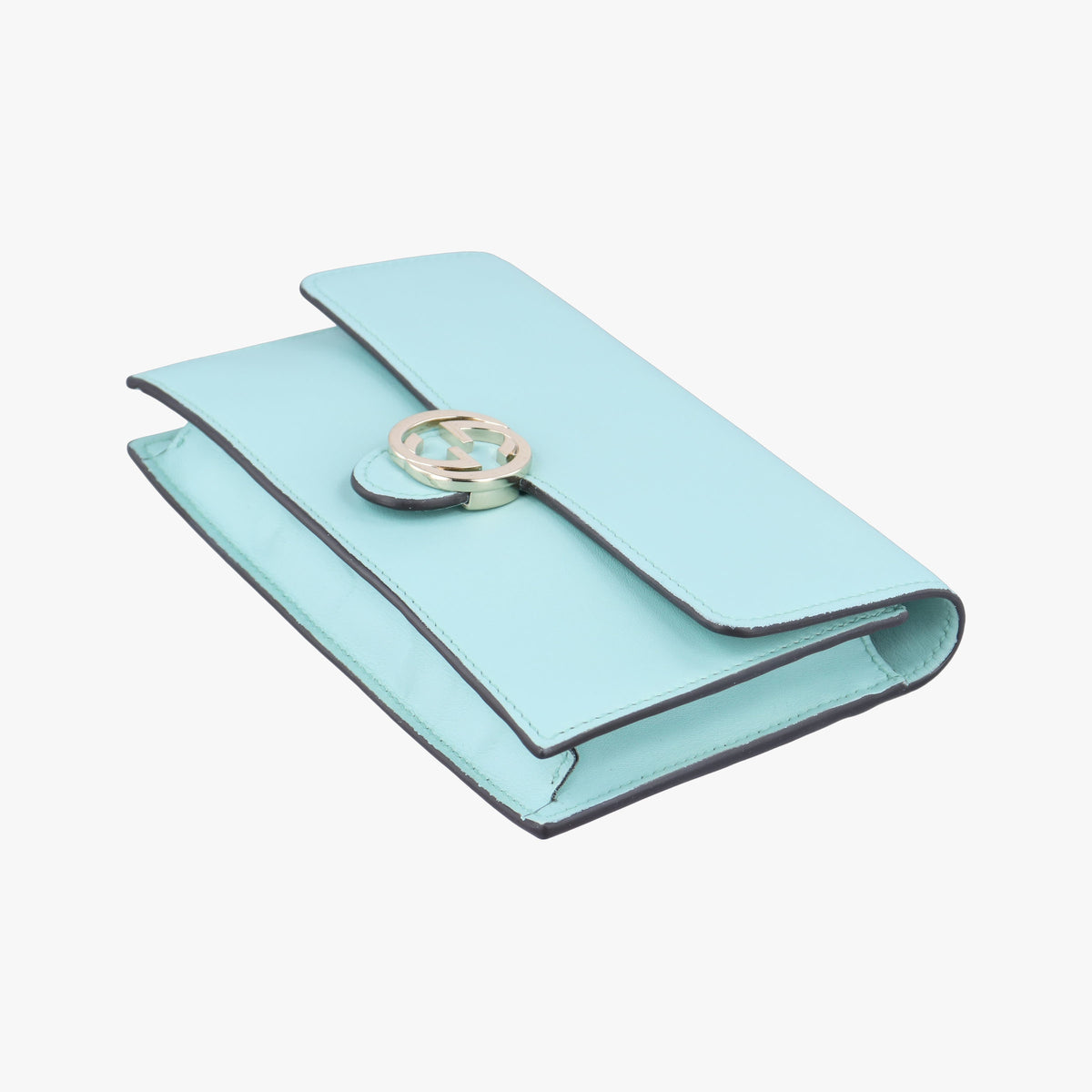Secondhand Gucci Interlocking G Blue Leather 369664 shoulderbag | stylenewstar
