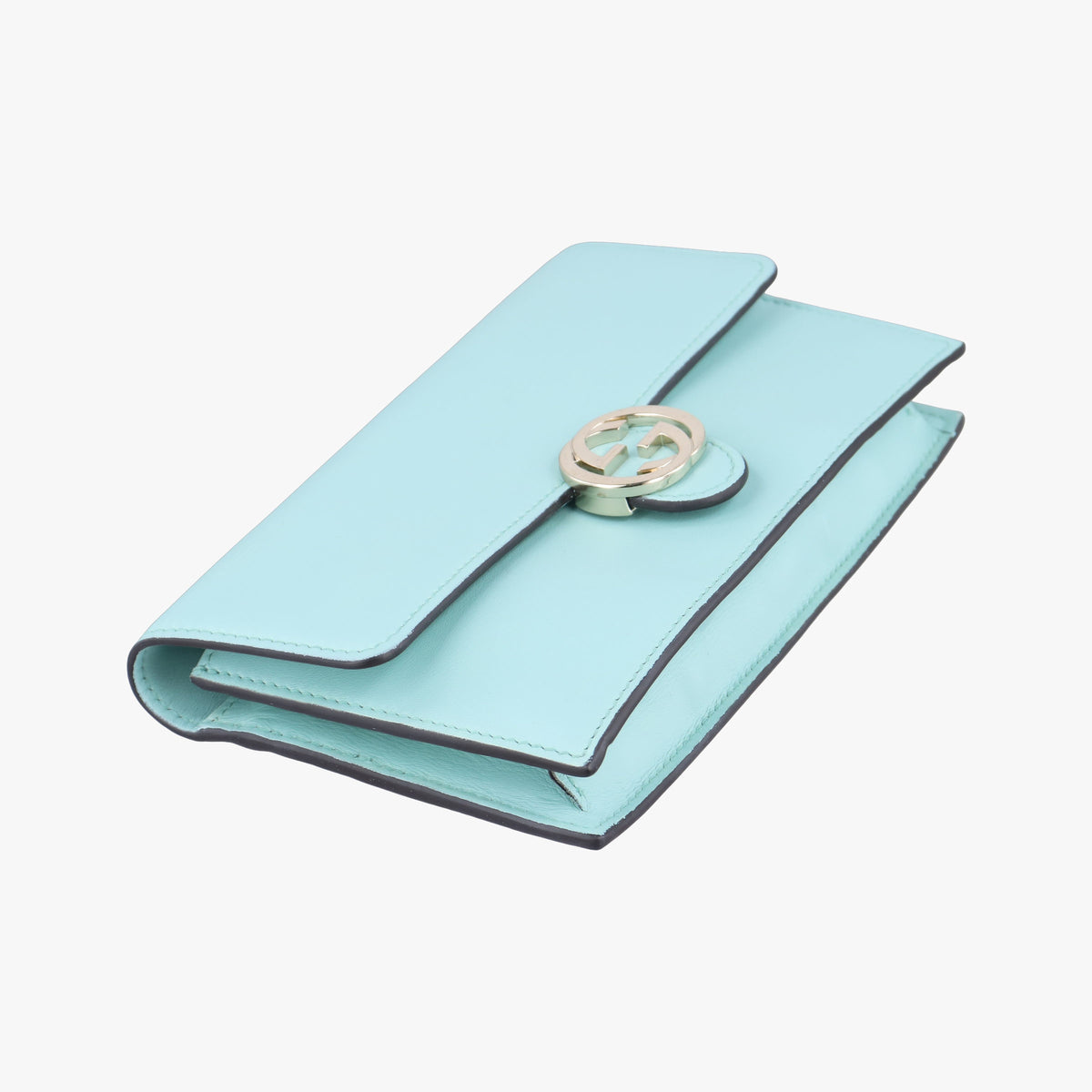 Secondhand Gucci Interlocking G Blue Leather 369664 shoulderbag | stylenewstar
