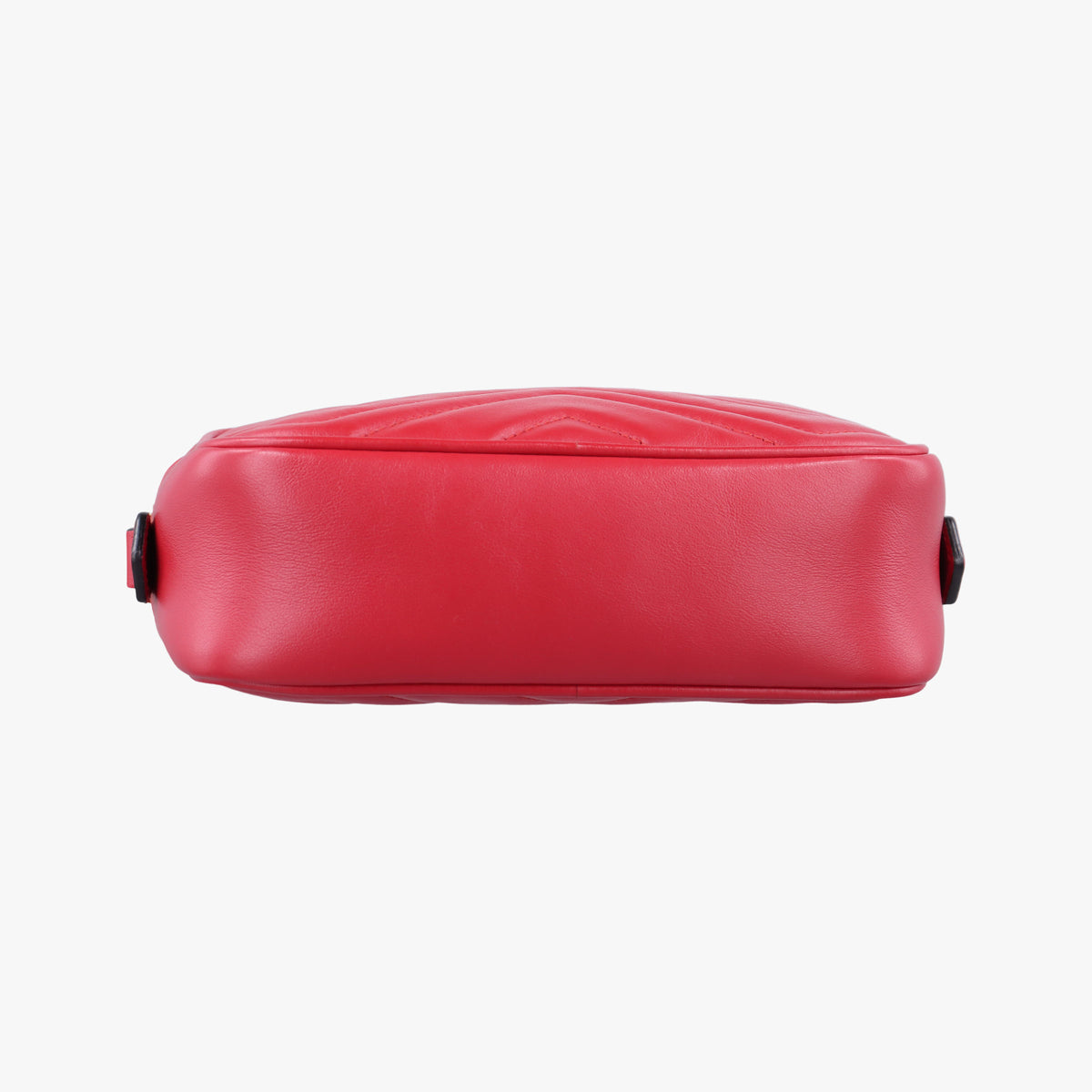 Pre-owned Gucci GG Marmont Red Leather 448065 shoulderbag | stylenewstar