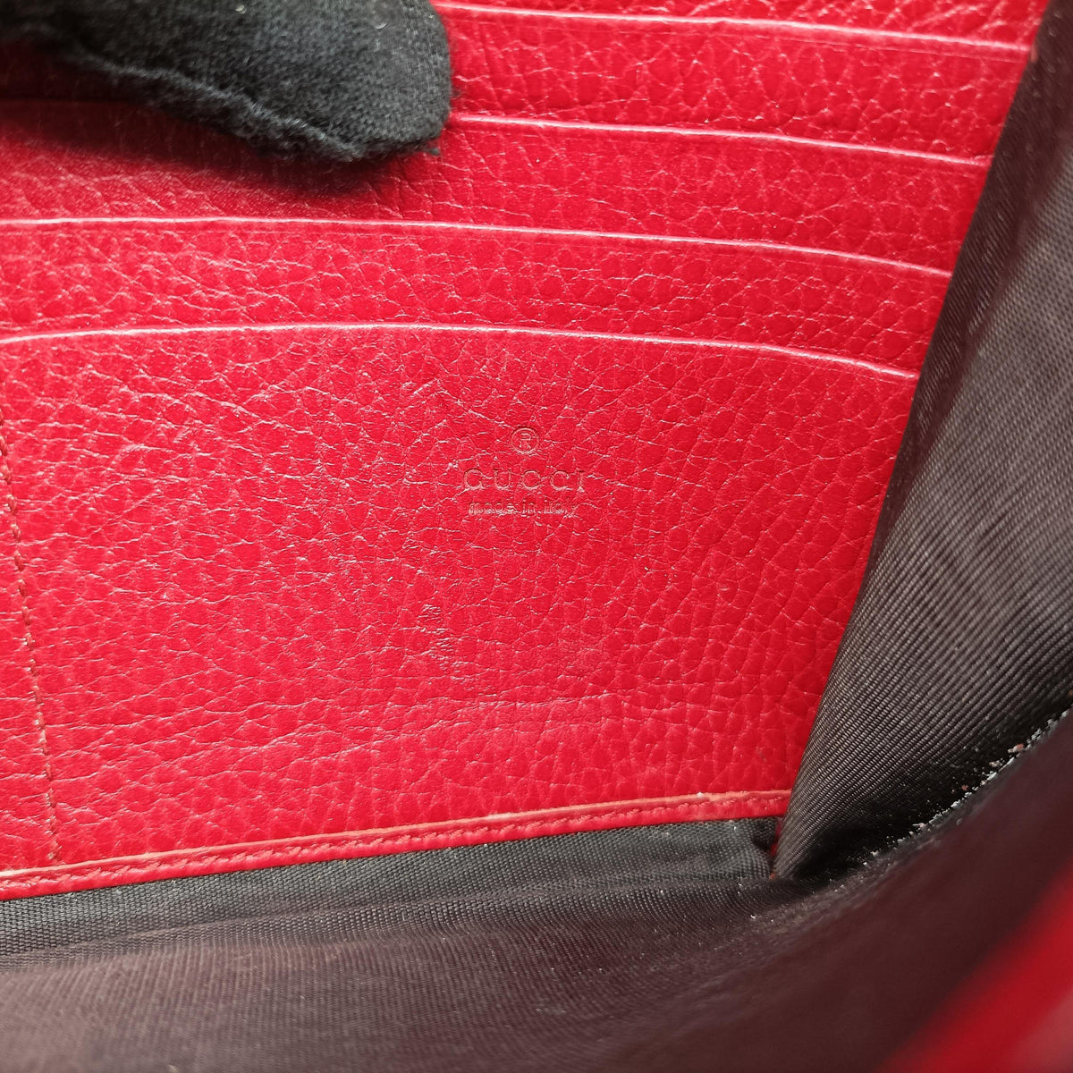 Pre-owned Gucci Dionysus Red Leather 401231 shoulderbag | stylenewstar
