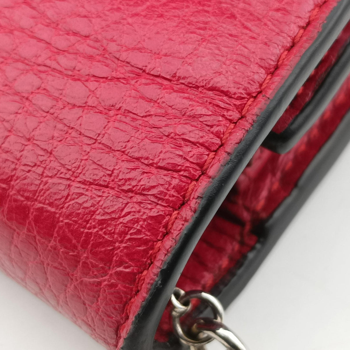 Pre-owned Gucci Dionysus Red Leather 401231 shoulderbag | stylenewstar