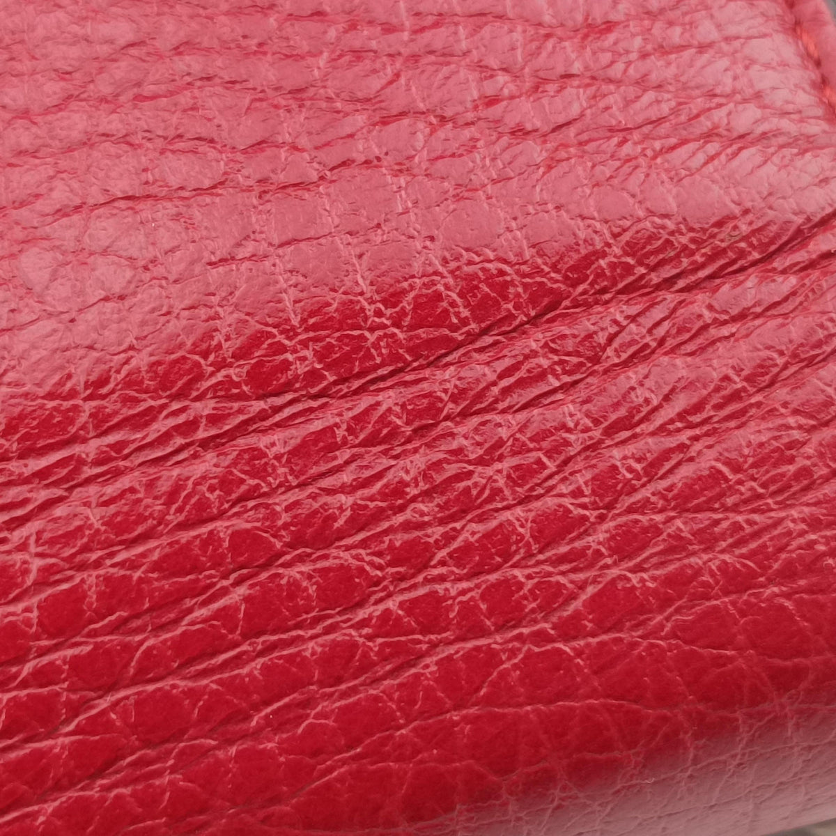 Pre-owned Gucci Dionysus Red Leather 401231 shoulderbag | stylenewstar
