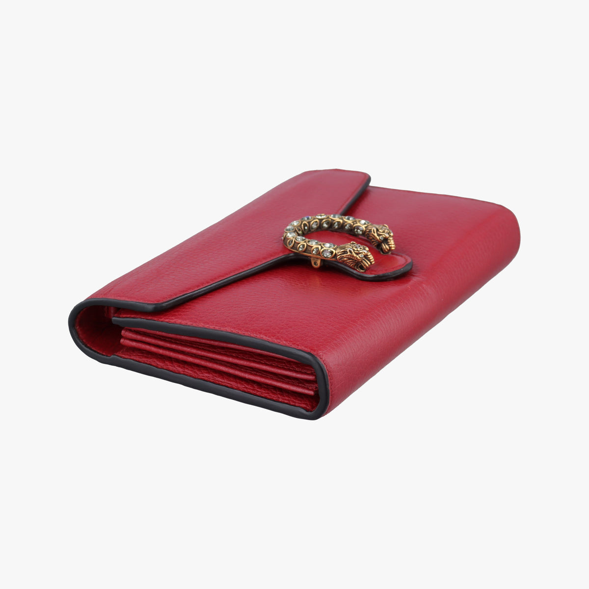 Pre-owned Gucci Dionysus Red Leather 401231 shoulderbag | stylenewstar