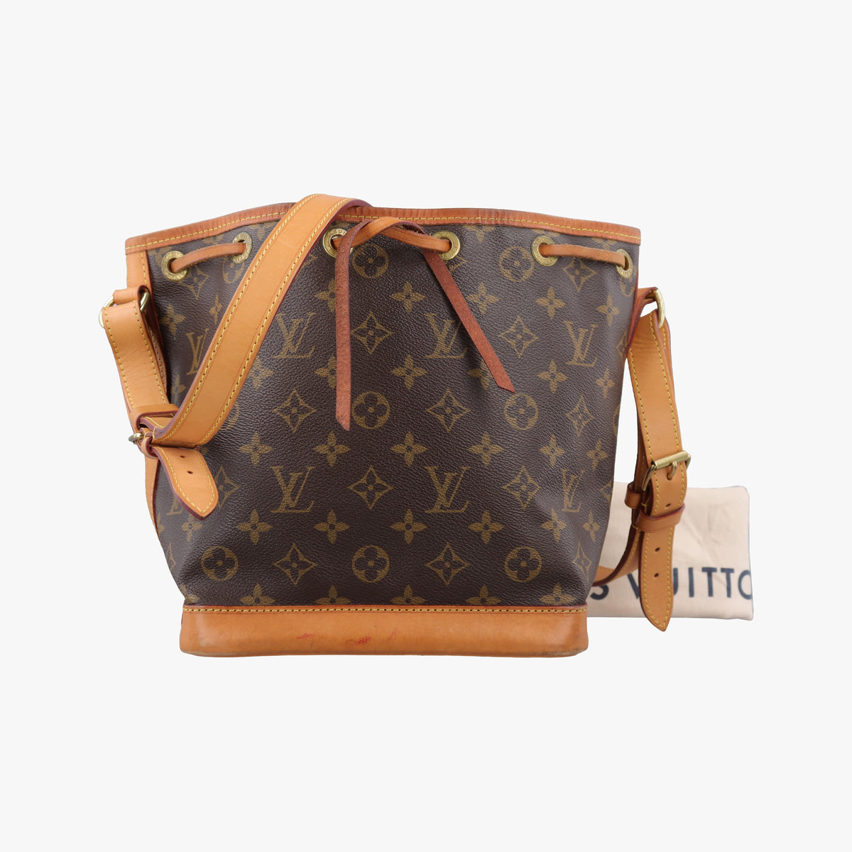 Pre-owned Louis Vuitton NOe BB Brown Monogram Canvas M40817 shoulderbag | stylenewstar