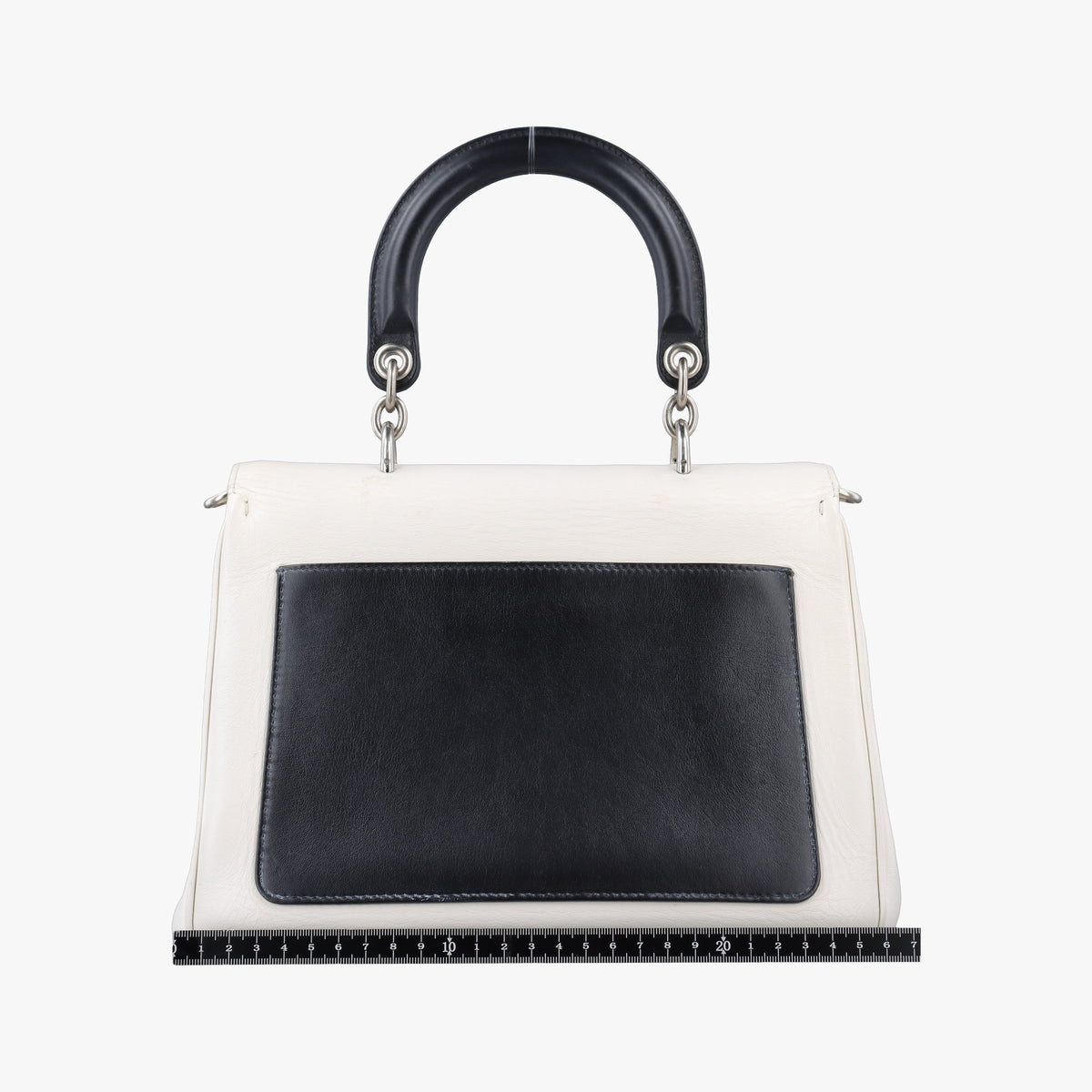 Secondhand Christian Dior Be Dior White Leather  shoulderbag | stylenewstar