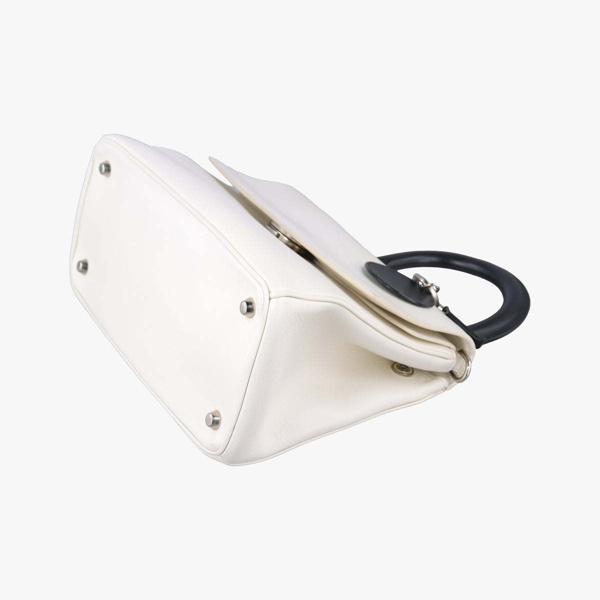 Secondhand Christian Dior Be Dior White Leather  shoulderbag | stylenewstar