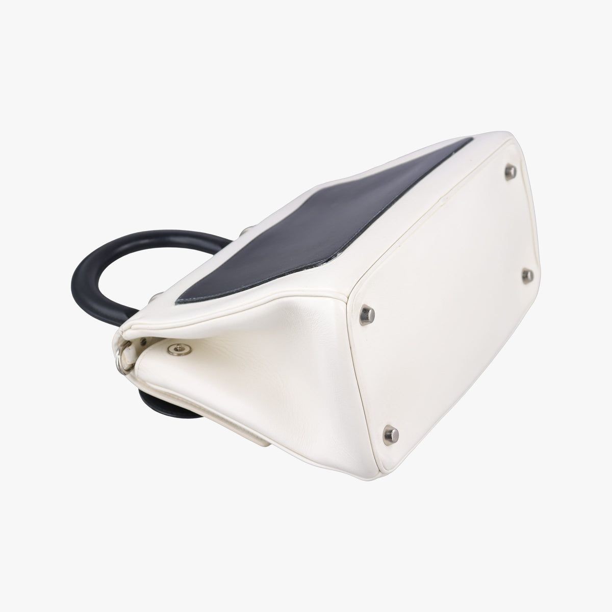 Secondhand Christian Dior Be Dior White Leather  shoulderbag | stylenewstar