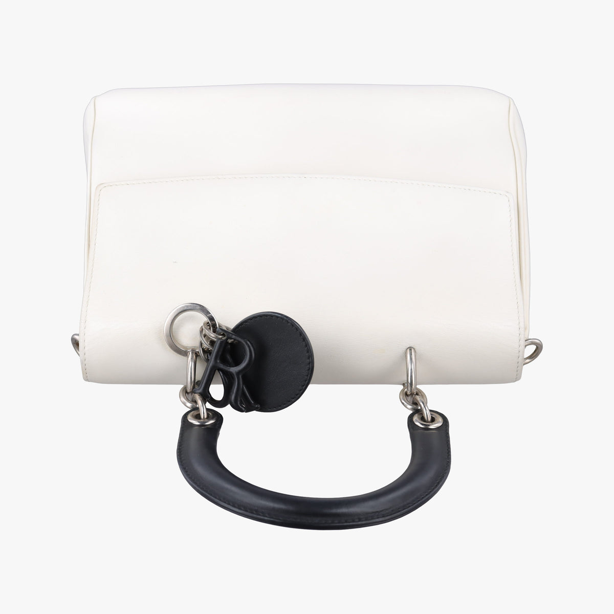 Secondhand Christian Dior Be Dior White Leather  shoulderbag | stylenewstar