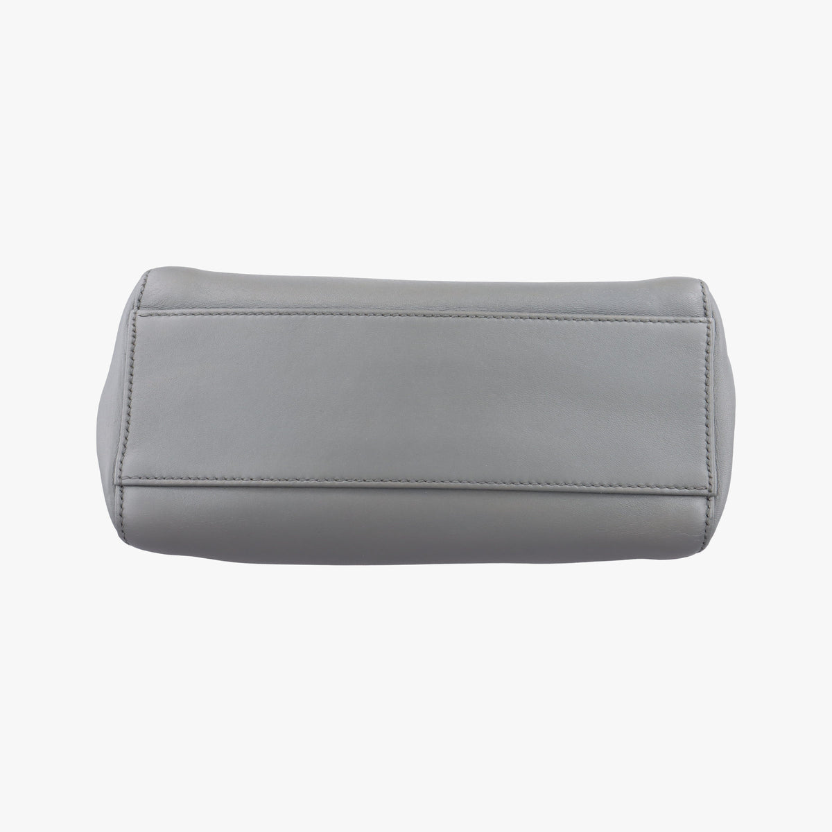 Pre-owned Fendi PEEKABOO Blue×Gray Leather 8BN244 shoulderbag | stylenewstar