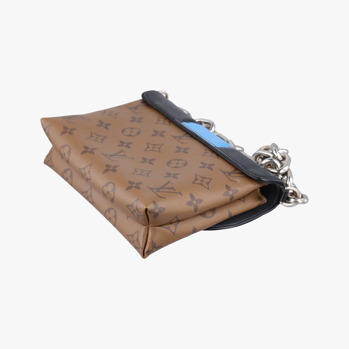 Secondhand Louis Vuitton Pochette Kabuki Mask Brown×MARRON×FUCHSIA Monogram Reverse×Epi M43495 shoulderbag | stylenewstar