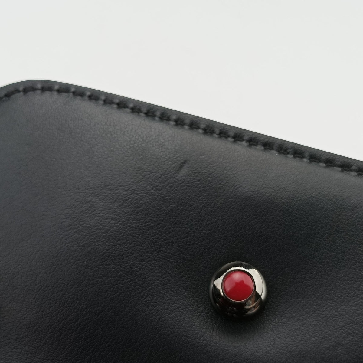 Vintage Christian Louboutin Night Tudor Spikes Small Sweet Charity Black Leather  shoulderbag | stylenewstar