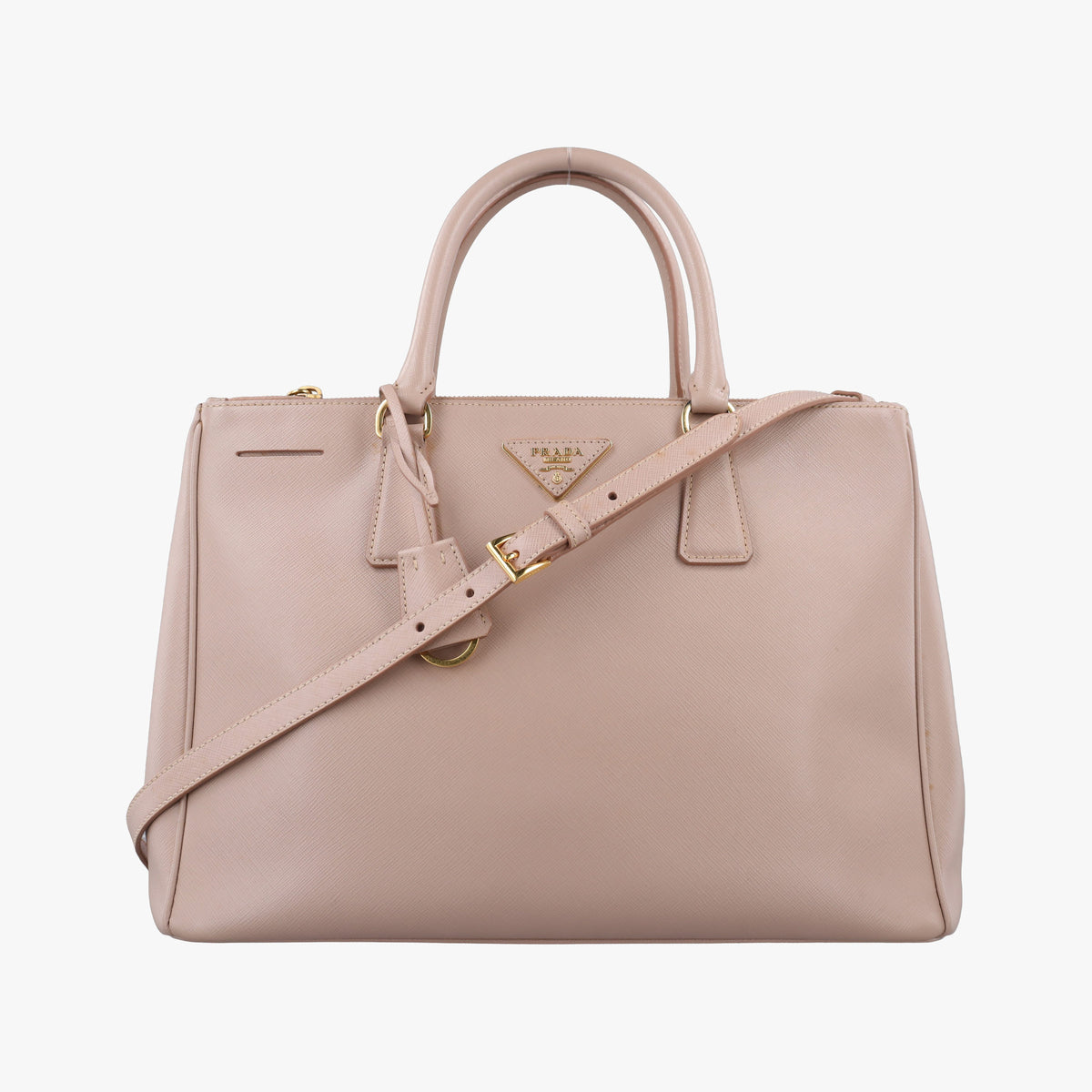 Vintage Prada Galleria Pink SAFFIANO Leather BN1801 handbag | stylenewstar