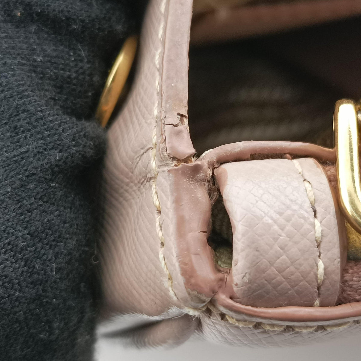 Vintage Prada Galleria Pink SAFFIANO Leather BN1801 handbag | stylenewstar