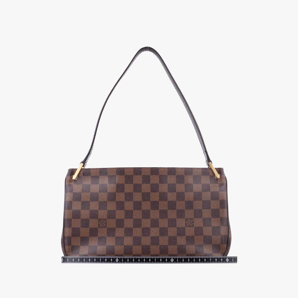 Pre-owned Louis Vuitton Aubagne EBENE Damier Canvas N51129 shoulderbag | stylenewstar