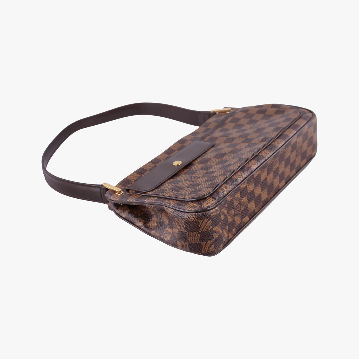 Pre-owned Louis Vuitton Aubagne EBENE Damier Canvas N51129 shoulderbag | stylenewstar