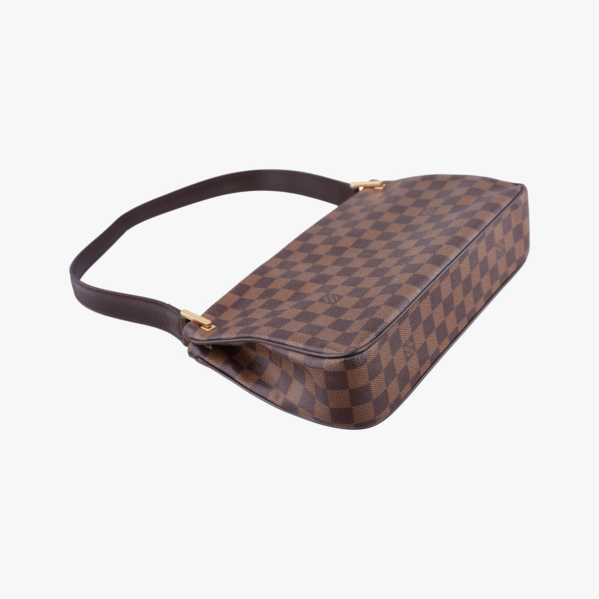 Pre-owned Louis Vuitton Aubagne EBENE Damier Canvas N51129 shoulderbag | stylenewstar